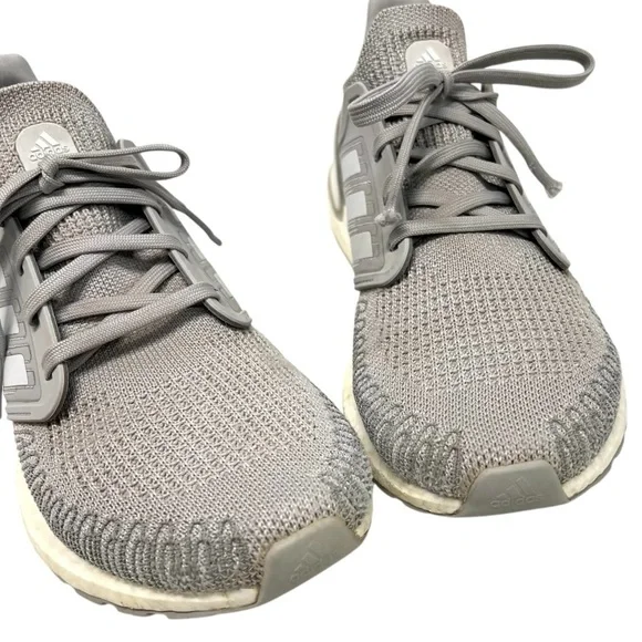 Adidas UltraBoost 20 Gray Running Training Athletic Shoes Women’s 8.5 - Picture 6 of 16